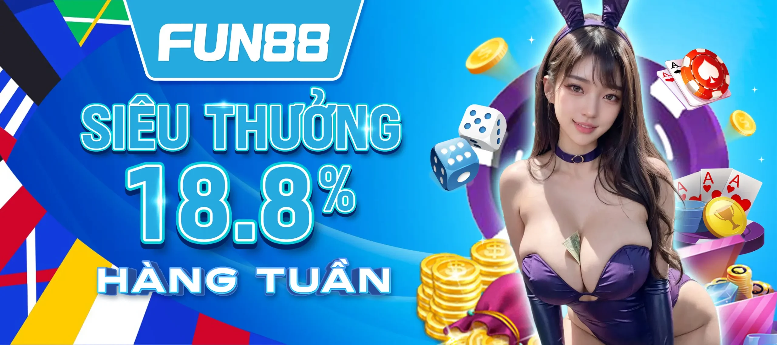 Trang Chủ 42 siêu thưởng 18.8% fun88